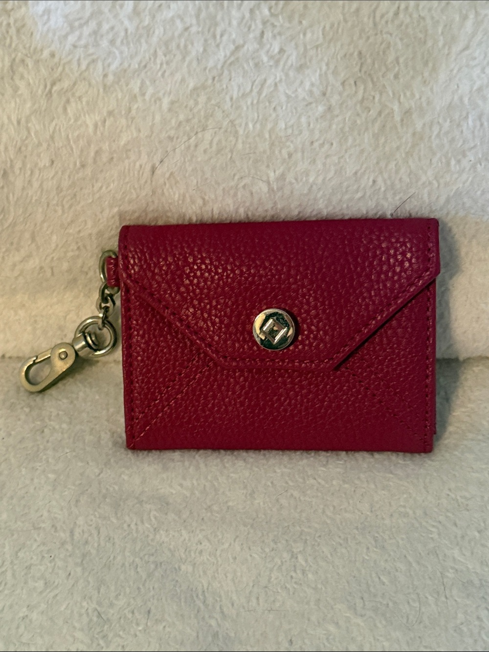 ‼️3/$10‼️ Leather ID/Card Holder with Key Clip